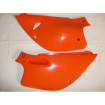 Plaques Laterales Ktm Exc,Sx380,400,620 '93-99 Orange Ktm '98-09