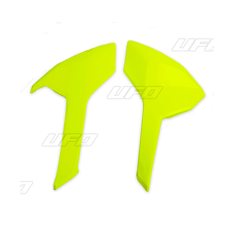 Plaques Latérales Ufo Jaune Fluo Husqvarna Tc-Fc