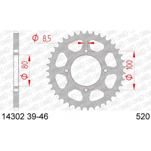 Couronne AFAM 46 dents type...