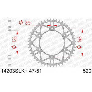 Couronne AFAM 49 dents...