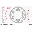 Couronne AFAM 51 dents acier ultra-light type 16206SLK pas 520