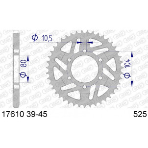 Couronne AFAM 41 dents type...