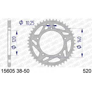 Couronne AFAM 41 dents type...