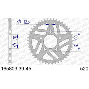 Couronne AFAM 44 dents type...