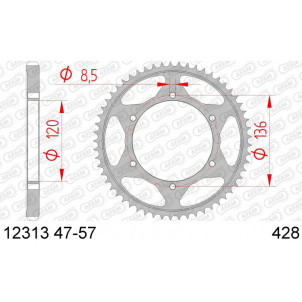 Couronne AFAM 55 dents type...