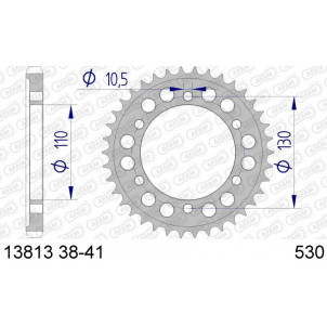 Couronne AFAM 47 dents type...