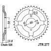 Couronne acier 45 dents JT Sprockets type 277 chaîne 520 XL250 K3/K4 1976-77