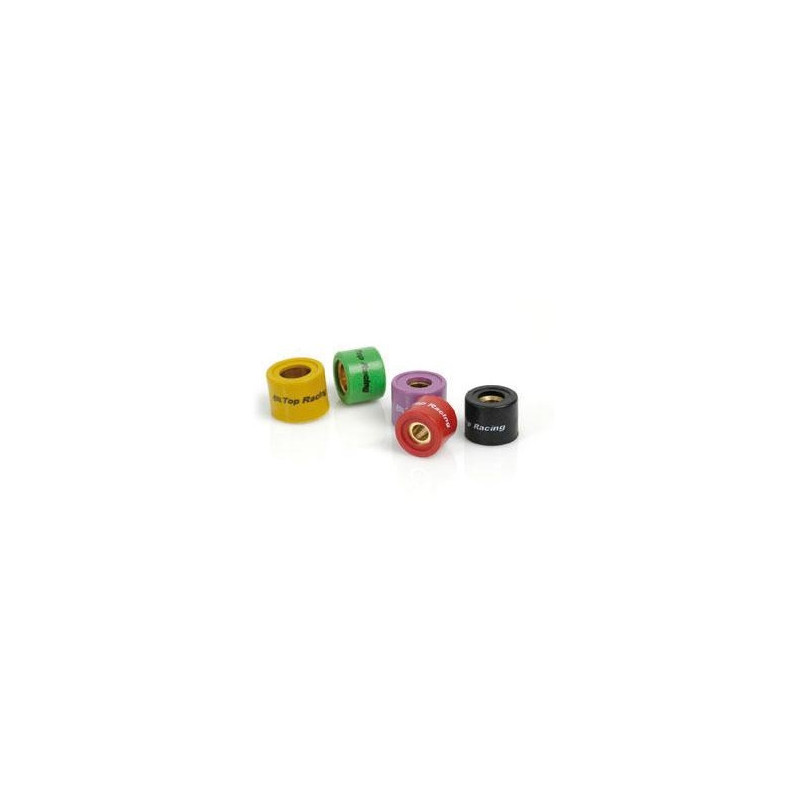 Jeu De 6 Galets Top Racing 17 X 13,5 - 10,5Gr