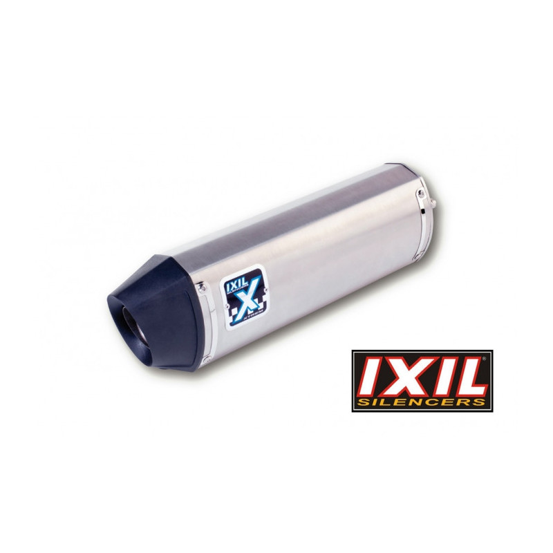Echappement Ixil Hexoval Xtrem Evolution Inox Noir SV 650 / S, 99-02 AV