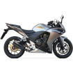 Echappement Ixil Hyperlow Noir Double Sortie CBR 500 R / CB 500 F, 13-15,  CB 500 X, 13-16