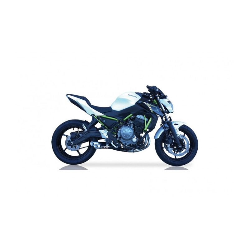 Echappement Ixil Hyperlow Noir Double Sortie Kawasaki Z 650, 17-