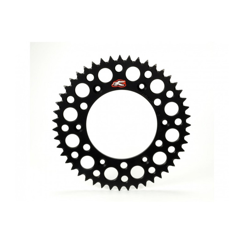 Couronne RENTHAL Ultralight 48 dents alu noir