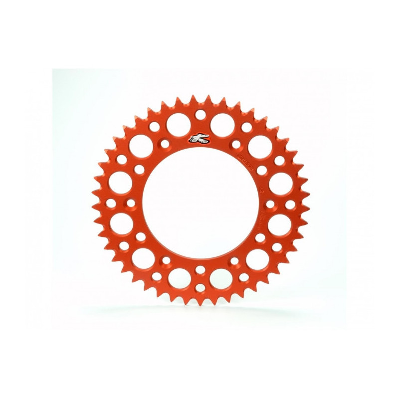 Couronne RENTHAL Ultralight 51 dents alu orange KTM