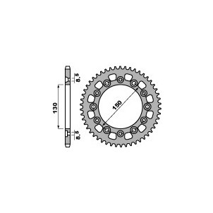 Couronne Acier Pbr 40 Dents...