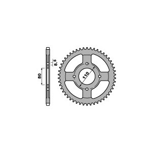 Couronne Acier Pbr 42 Dents...