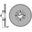 Couronne Acier Pbr 46 Dents Chaîne 420 Honda Xr80