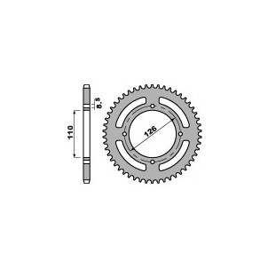 Couronne Acier Pbr 46 Dents...