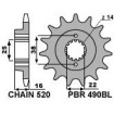 Pignon Pbr 15 Dents Acier Standard Pas 520 Type 490Bl