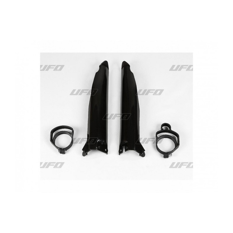 Protections De Fourche Ufo Noir Kawasaki Kx