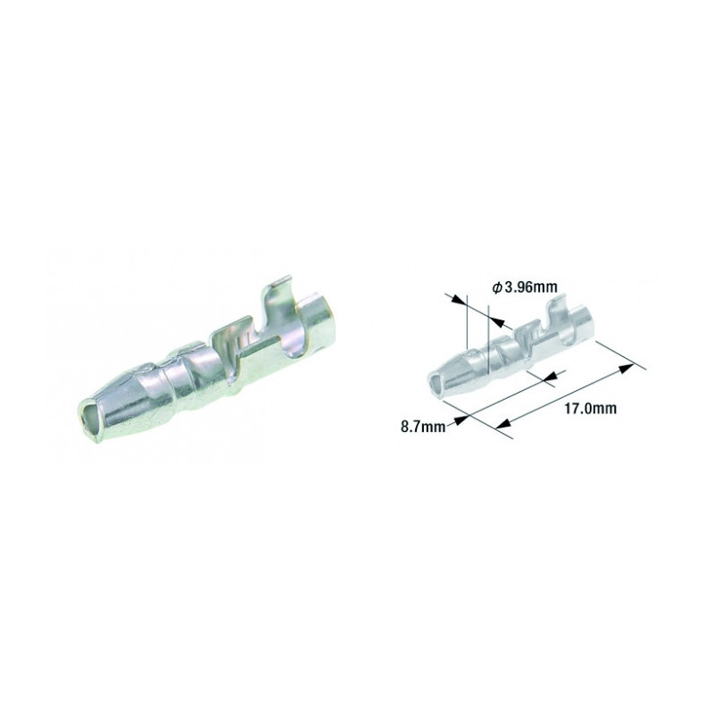 Cosse Mâle Électrique Universelle Ronde Tourmax - ETP-01