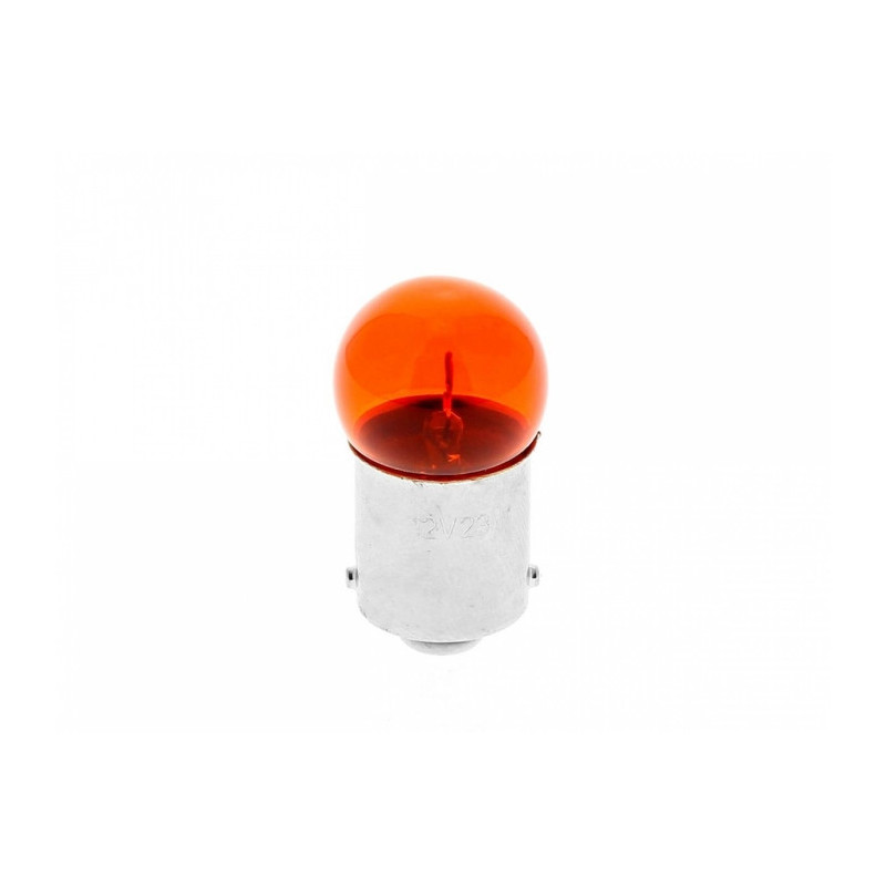 Ampoule Moto BA15S 12V 21W Orange