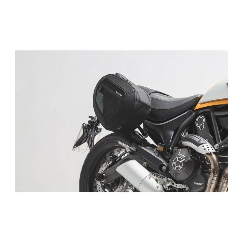 Kit Sacoches Cavalières BLAZE version Haute pour Ducati Scrambler 14-