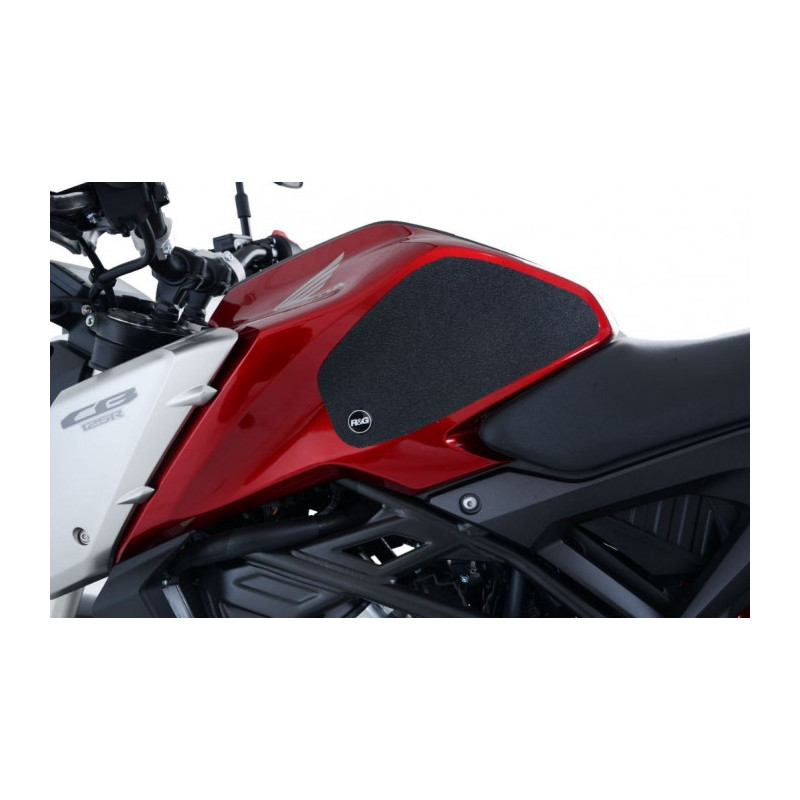 Grip reservoir Moto RG Racing translucide 2 pièces Honda CB125R