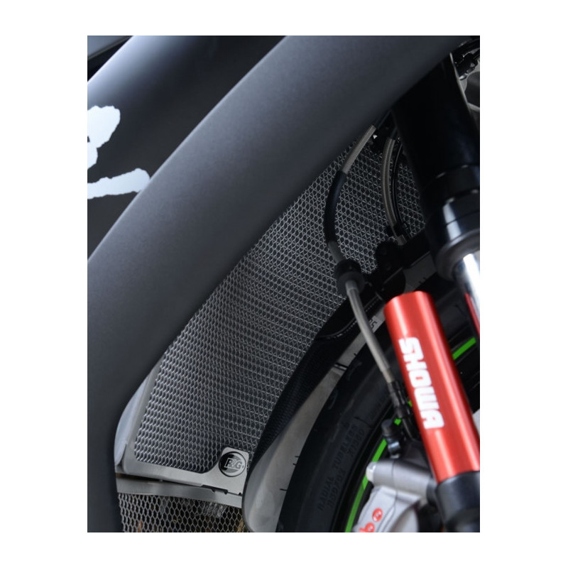 Protection Radiateur R et G RACING noir Kawasaki ZX-10R