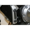 Sliders de radiateur R et G RACING noir Aprilia Mana 850