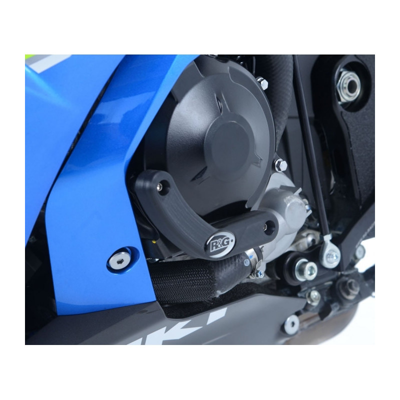 Protege Carter Slider moto gauche RG Racing noir Suzuki GSX-R1000