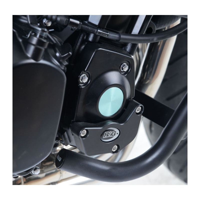 Protege Carter Slider moto droit RG Racing noir Kawasaki Z900