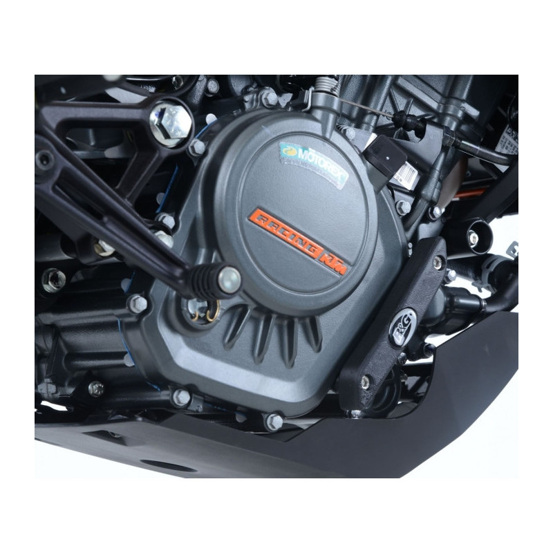 Protege Carter Slider moto droit RG Racing noir KTM Duke 125