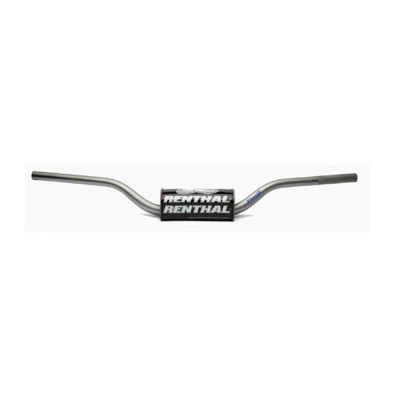 Guidon Cross Renthal Fatbar Honda CR Haut Titane 28 mm + Mousse Noire