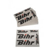 Planche stickers moto Bihr noir