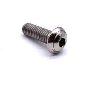 Vis Titane Tête Bombée BT M5 x (0.8mm) x 15mm  - T515BT -  Visserie Titane VTT / Moto / Auto / Naval