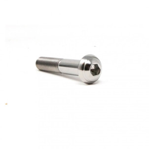 Vis Titane Tête Bombée BT M8 x (1.25mm) x 45mm  - T845BT -  Visserie Titane VTT / Moto / Auto / Nava