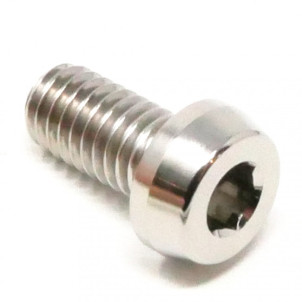 Vis Titane Tête BTR Conique Compacte M6 x (1.00mm) x 12mm  - T612BT-C -  Visserie Titane VTT / Moto