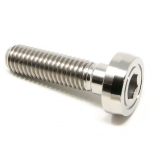 Vis Titane Tête BTR Conique Compacte M8 x (1.25mm) x 30mm  - T830BT-C -  Visserie Titane VTT / Moto