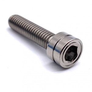 Vis Titane CHC M6 x (1.00mm) x 25mm  - T625PS -  Visserie Titane VTT / Moto / Auto / Naval / Industr