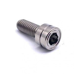 Vis Titane CHC M6 x (1.00mm) x 15mm  - T615PS -  Visserie Titane VTT / Moto / Auto / Naval / Industr