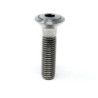 Vis à tête Fraisée Bombée en Inox Poli M8 x 1.25mm x 90mm