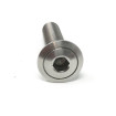 Vis à tête Fraisée Bombée en Inox Poli M5 x 0.8mm x 18mm