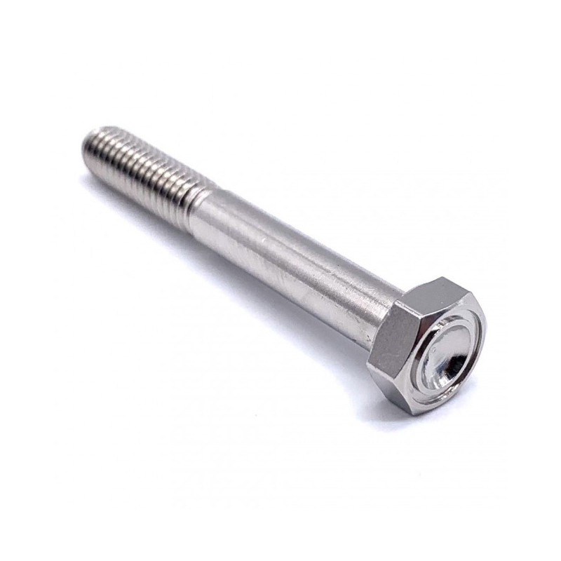 Vis à tête Hexagonale en Inox M6 x 1.00mm x 45mm