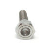 Vis à tête Hexagonale en Inox M4 x 0.7mm x 15mm