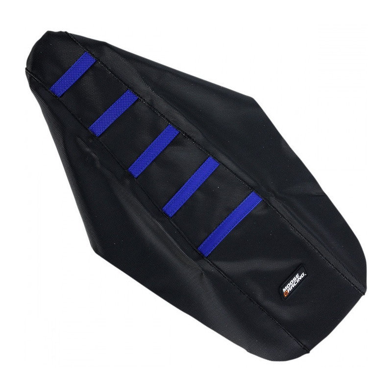 Housse de Selle Moto Adherente Noir et Bleu Yamaha YZ 85 LW/SW 02-18