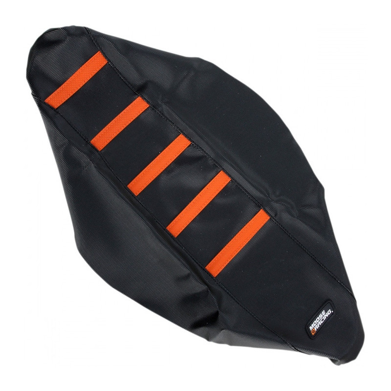 Housse de Selle Moto Adherente Noir et Orange KTM SX 50/65/85/125/150/250/450