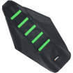 Housse de Selle Moto Adherente Noir et Vert pour Kawasaki KX 250/125 M 03-05