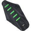 Housse de Selle Moto Adherente Noir et Vert pour Kawasaki KX 250/450 F 06-08