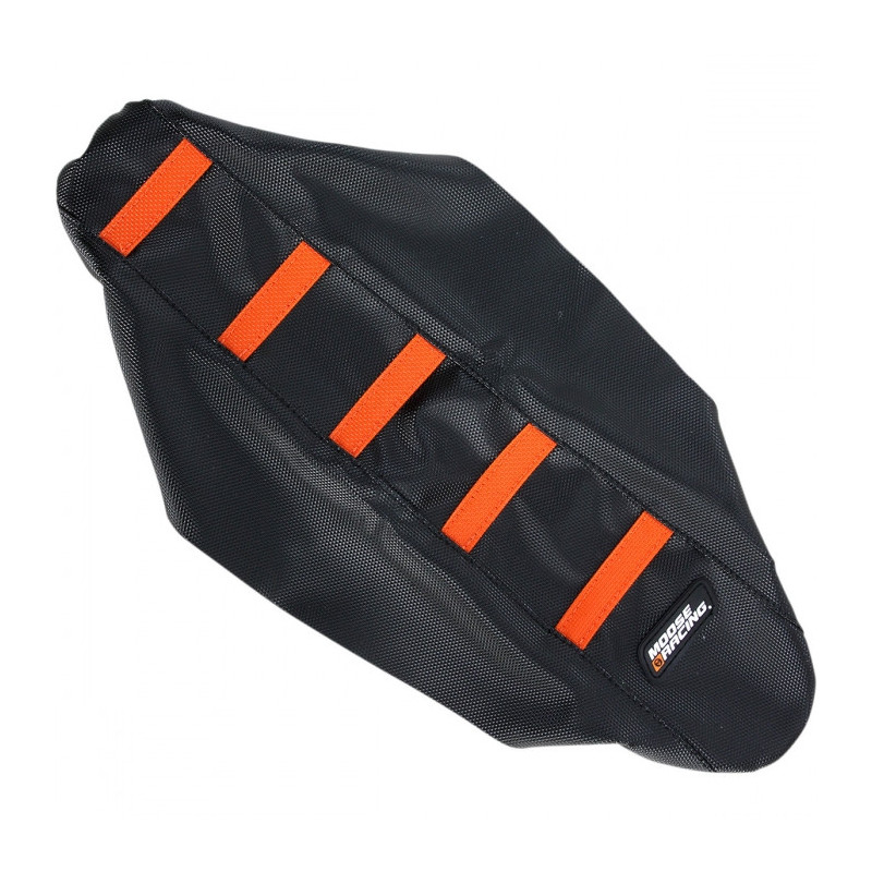 Housse de Selle Moto Adherente Noir et Orange pour KTM SX 65 09-15