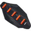 Housse de Selle Moto Adherente Noir et Orange pour KTM SX 65 09-15